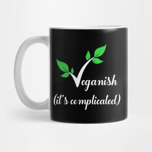 Veganish it's complicated Mug